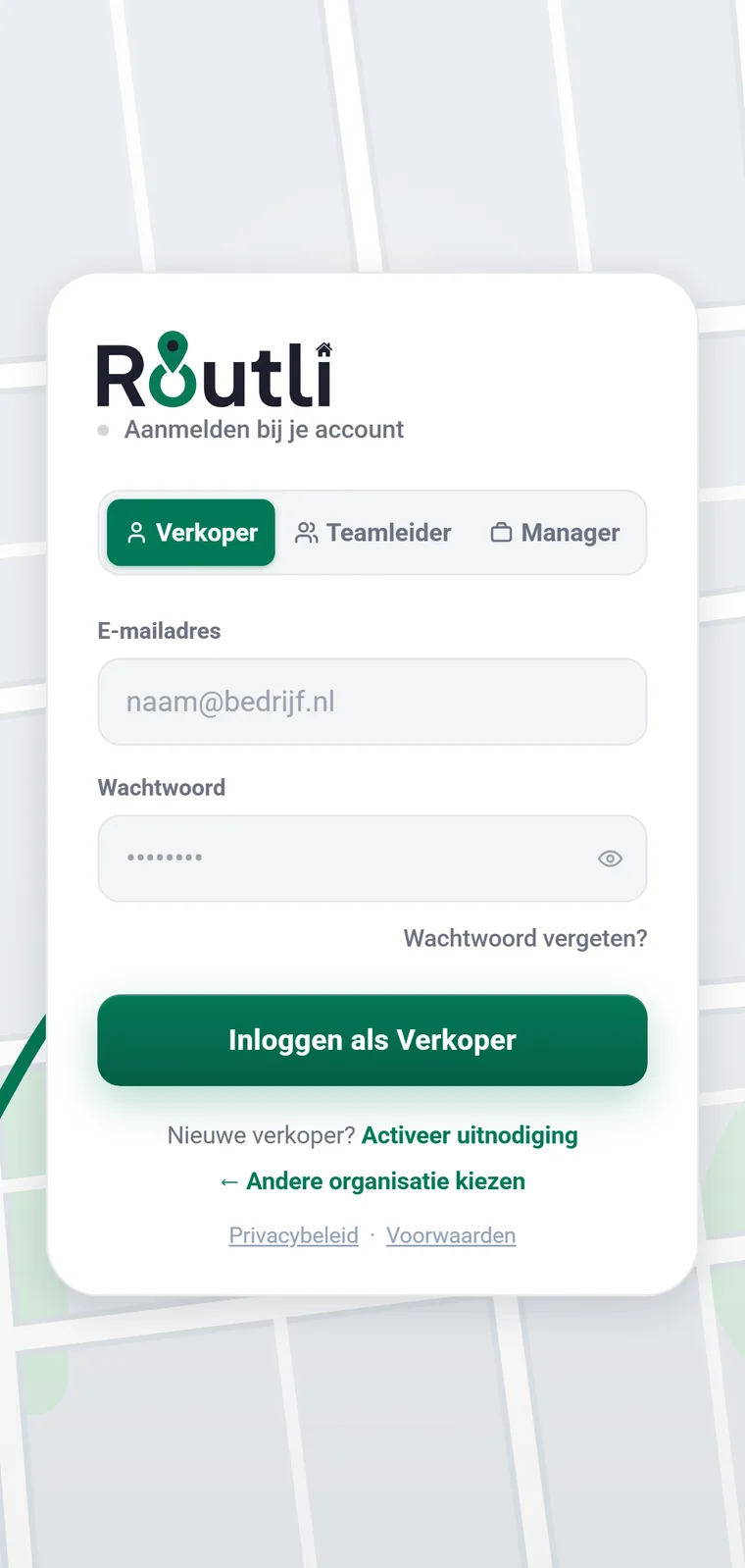 Routli inloggen